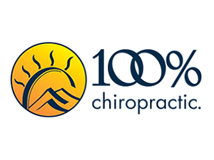 100% Chiropractic logo